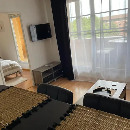 City Rose T2 Calme , Parking Prive, Piscine, Tout Confort Toulouse Exterior foto