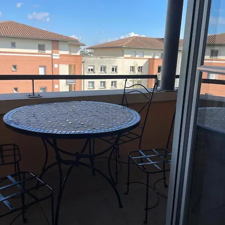 City Rose T2 Calme , Parking Prive, Piscine, Tout Confort Toulouse Exterior foto